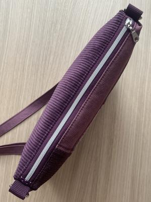 "Flickenwerk IV/6" - AUBERGINE-PFLAUME